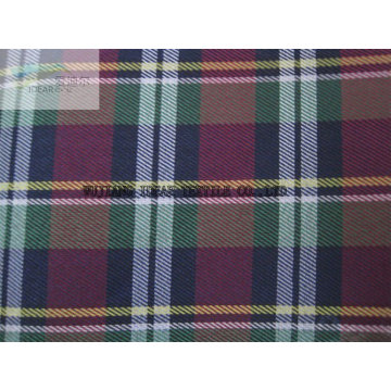 300D Polyester Yarn-dyed checked Fabric